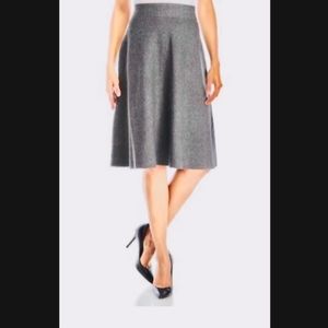 NWT*Premise gray A-line skirt sz S